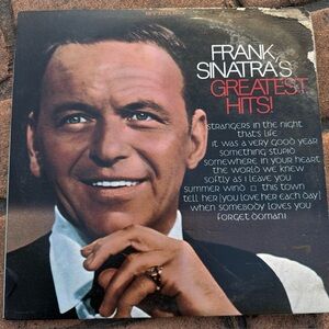Frank Sinatra Frank Sinatra's Greatest Hits LP, Comp, RE, 1978, Jazz NM or M-